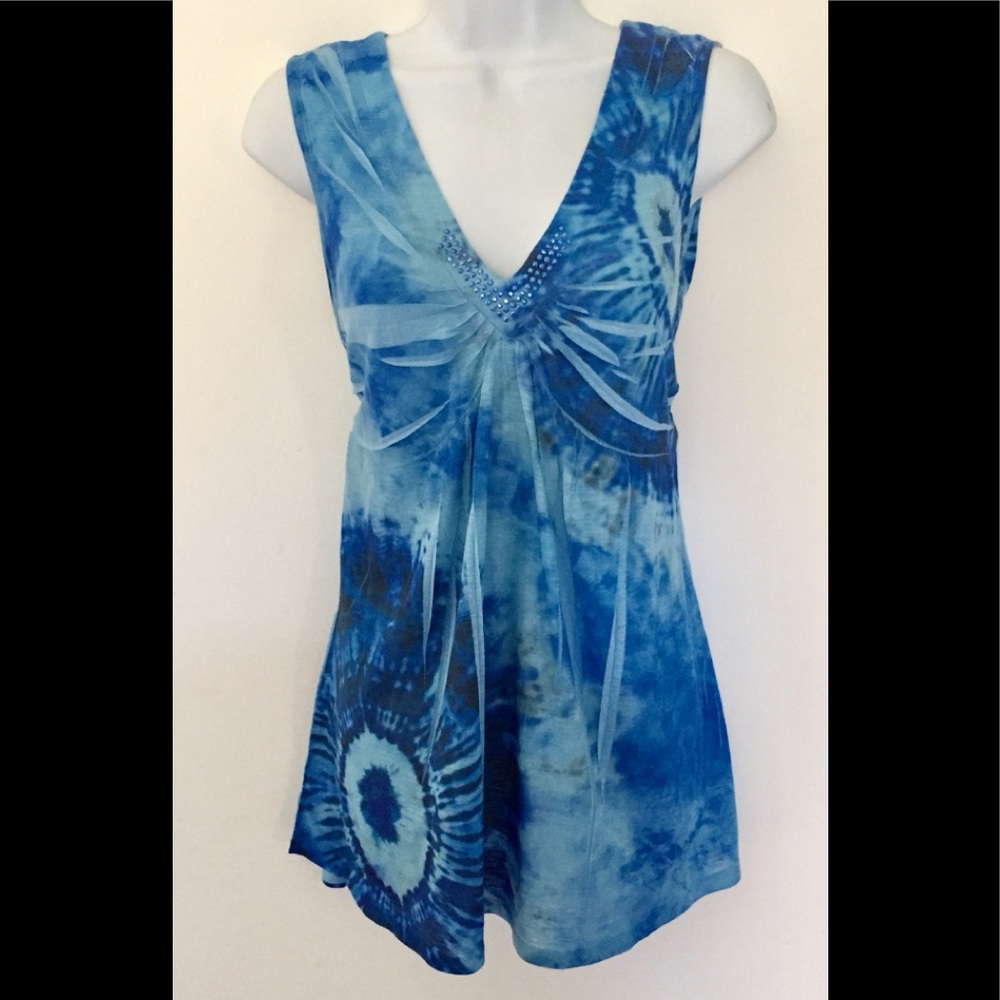 Apt 9 Sleeveless Summer Flowy Blouse Sz XL